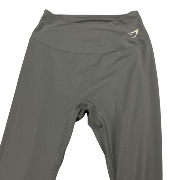 Gymshark Womens Gray High Waist Pull On Training 27" Leggings Size Large - Picture 8 of 16